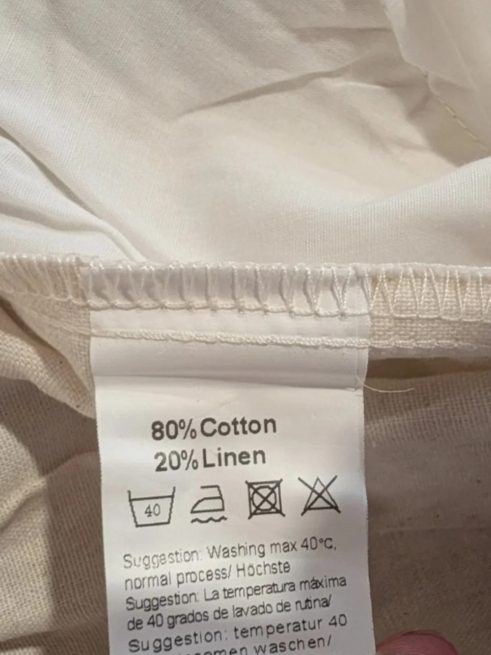 Coofandy Men's Lightweight Cream Drawstring Chinos
